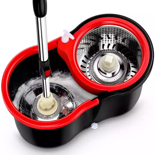 Trapeador Spin Mop Cubeta Centrifugador