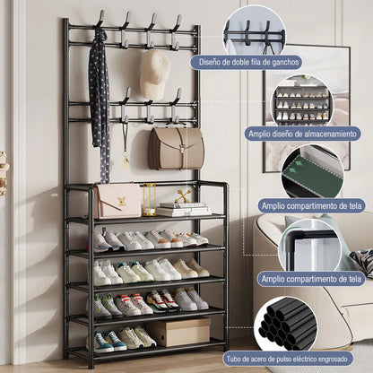 Zapatero  Perchero de  Acero