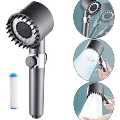 🚿 Ducha de Alta Presión con Filtro Integrado - 3 Modos de Chorro