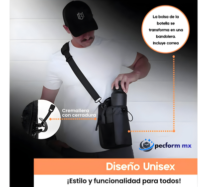 ⚡ Bolsa Deportiva para Gym con Portabotella y Sistema Magnético