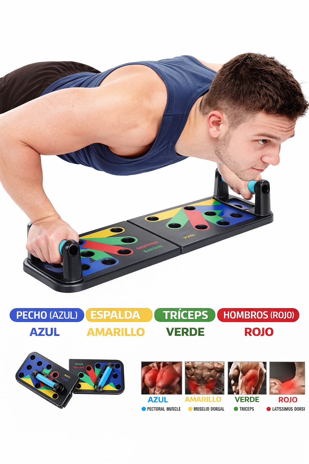 TABLA DE ENTRENAMIENTO PUSH UP