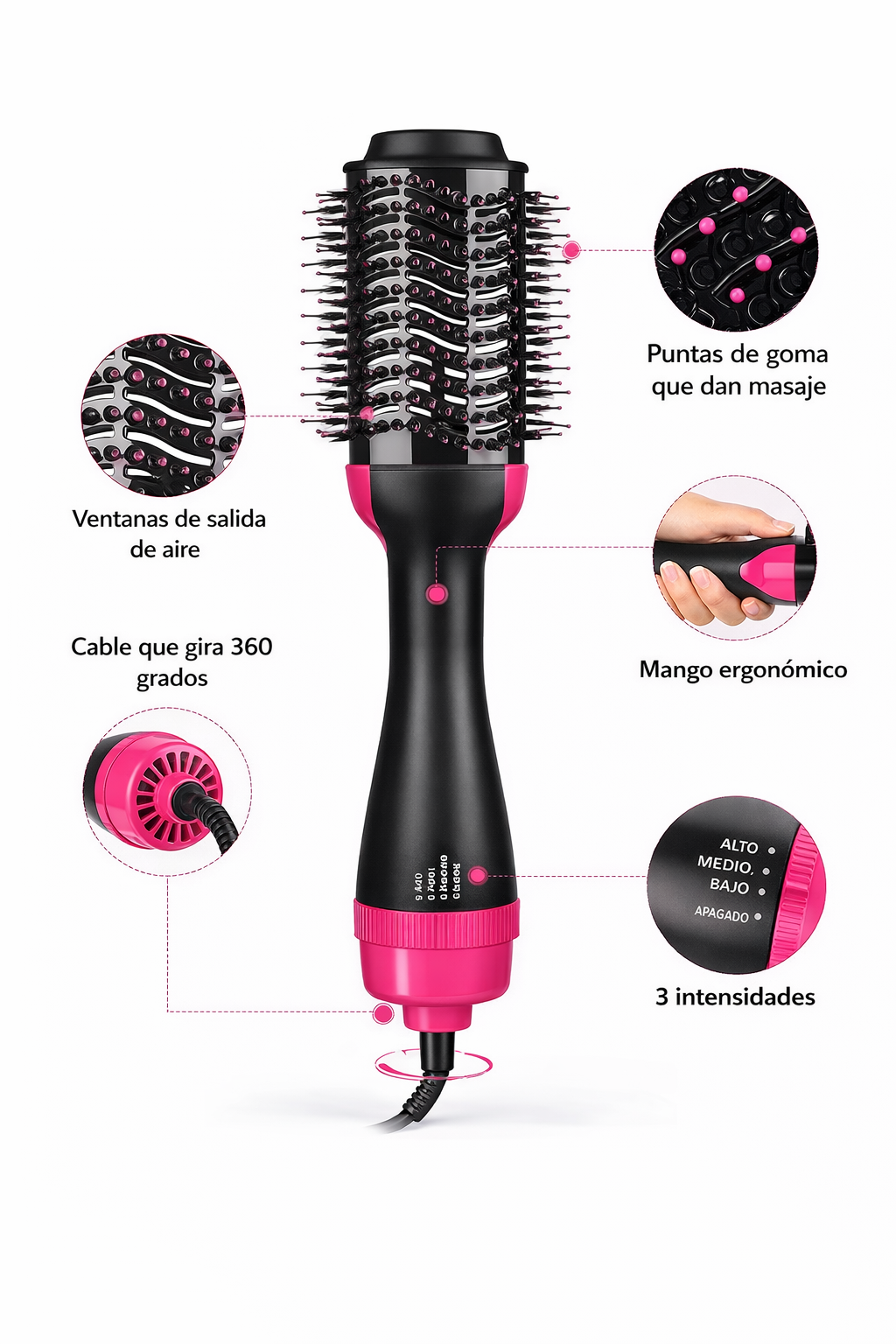 CEPILLO SECADORA MULTIFUNCIONAL ONE STEP