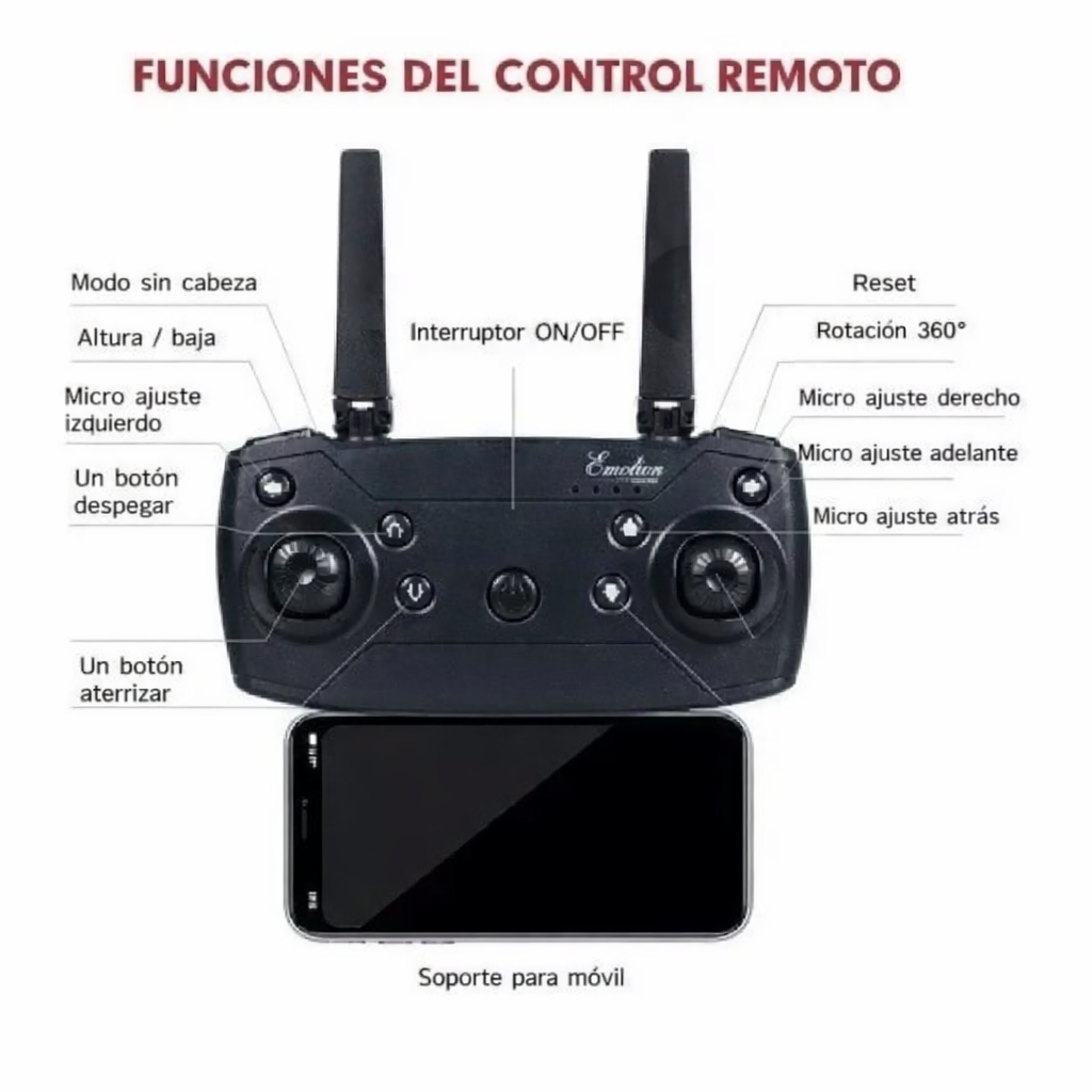 Dron Doble Cámara 4K Ultra Pro Max Drone