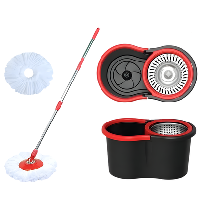 Trapeador Spin Mop Cubeta Centrifugador