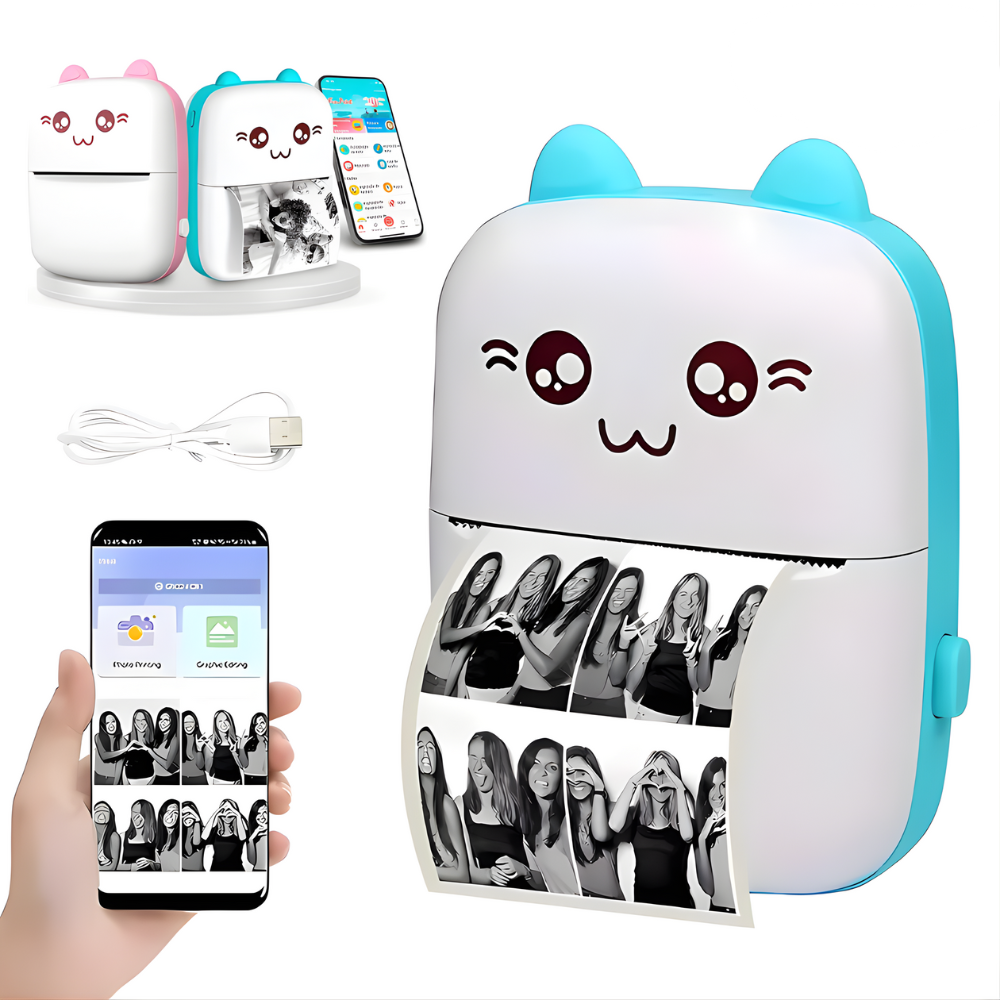 Mini Impresora Térmica Portátil Bluetoot