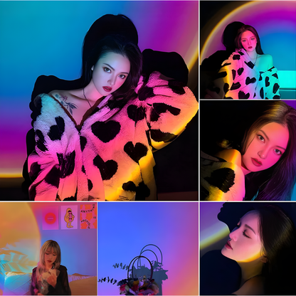 Lampara de Puesta de Sol 16 Luces