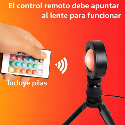 Lampara de Puesta de Sol 16 Luces