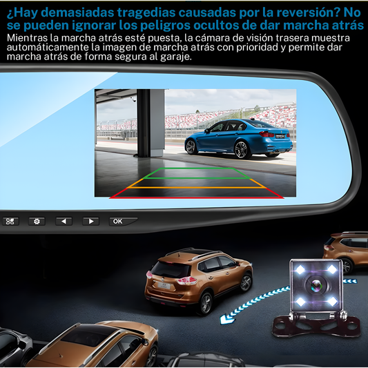Camara Espejo Retrovisor Y Camara Revers