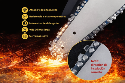 MotoSierra Electrica 2 baterias ESTUCHE